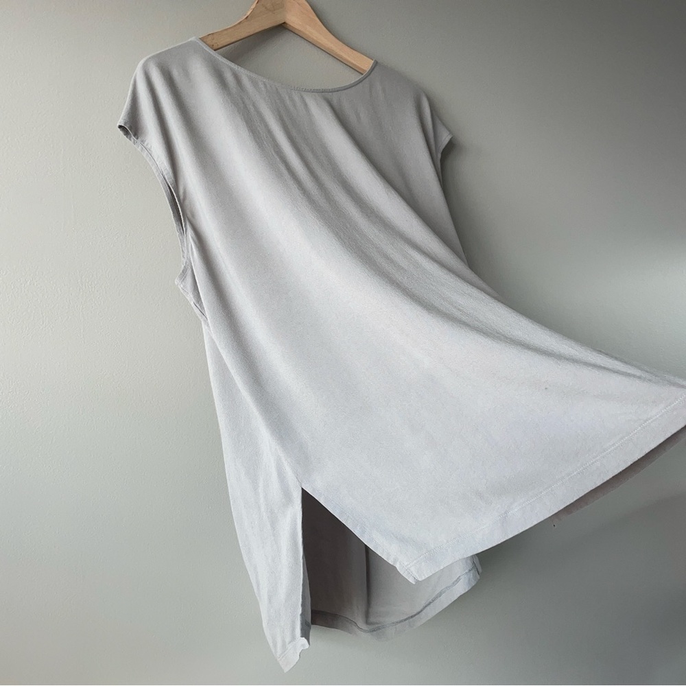 Tiger of Sweden Jeans grey sleeveless blouse medium women's shirt top - Picture 3 of 15